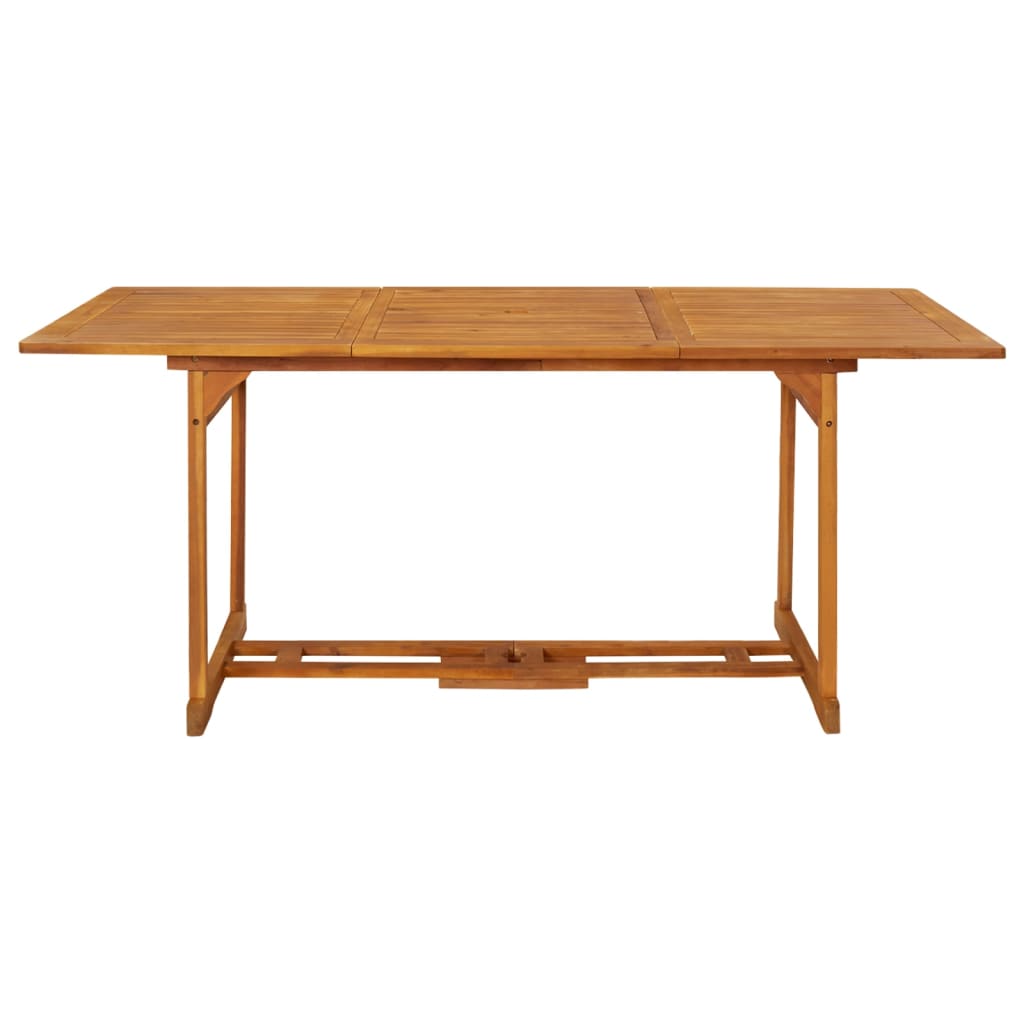 vidaXL Outdoor Dining Table Patio Table Garden Furniture Solid Wood Acacia