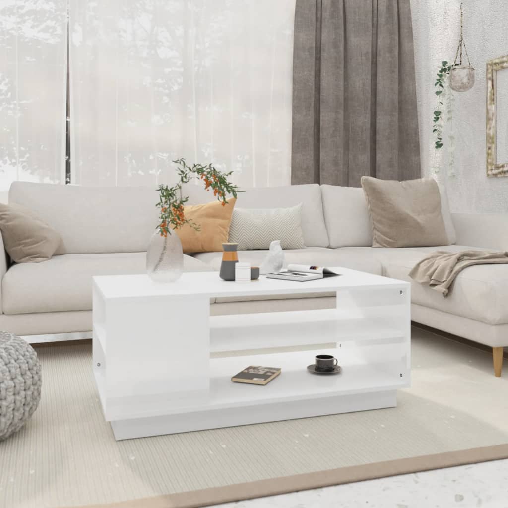 vidaXL Coffee Table Accent End Side Sofa Table for Living Room Engineered Wood