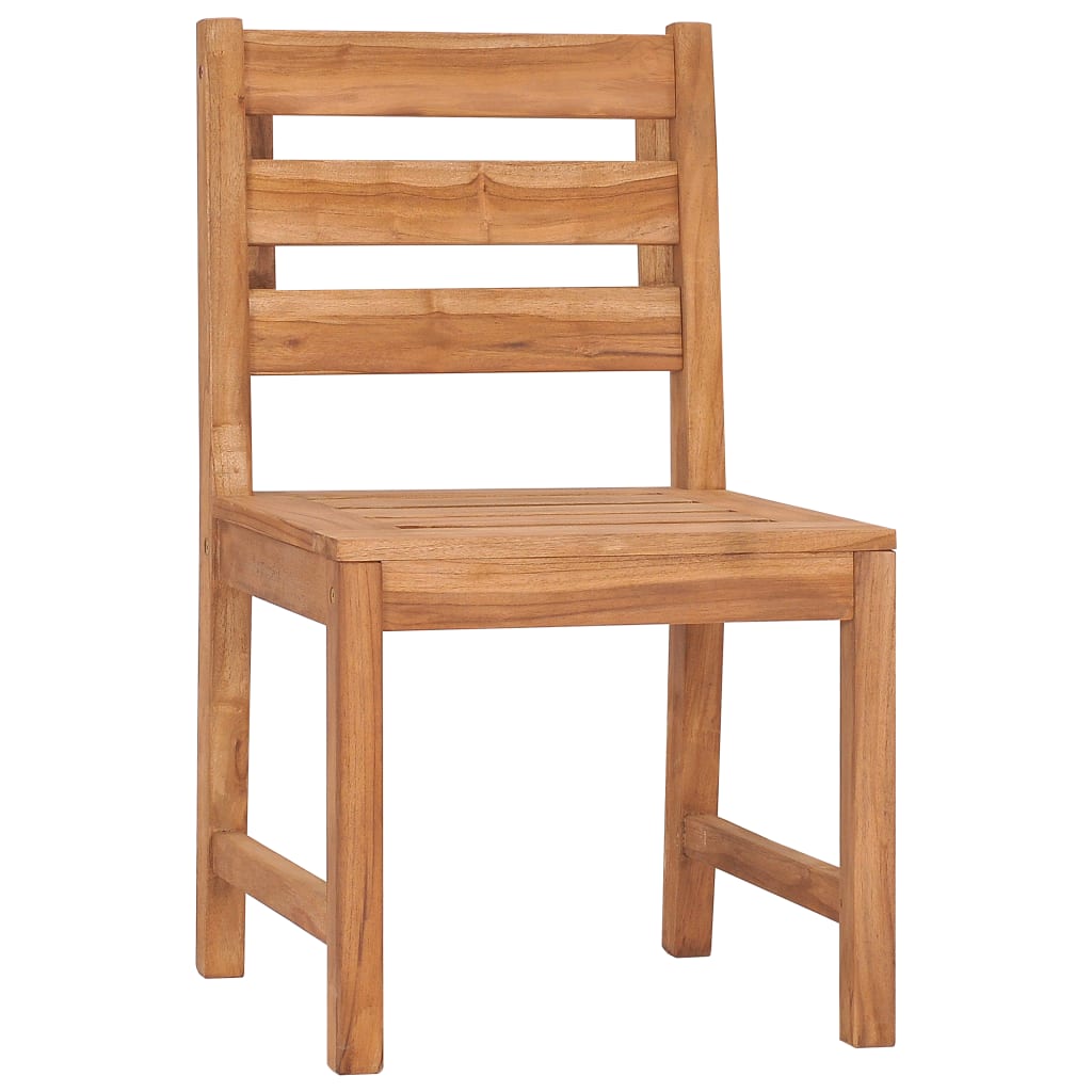 vidaXL 7 Piece Patio Dining Set Solid Wood Teak